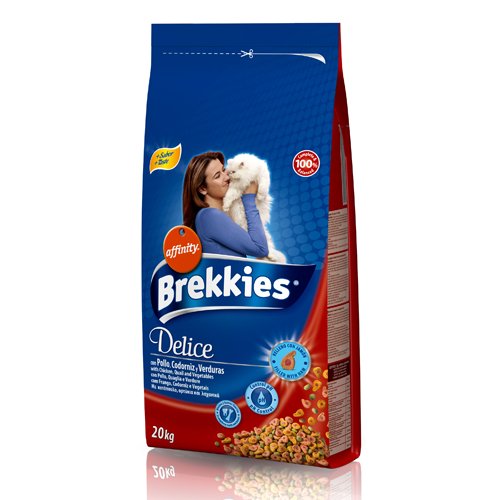BREKKIES Cat Delice Κοτόπουλο γεμιστό με ζαμπόν
