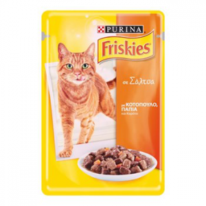 Purina Friskies Σε Σάλτσα ΚΟΤΟΠΟΥΛΟ (100gr)