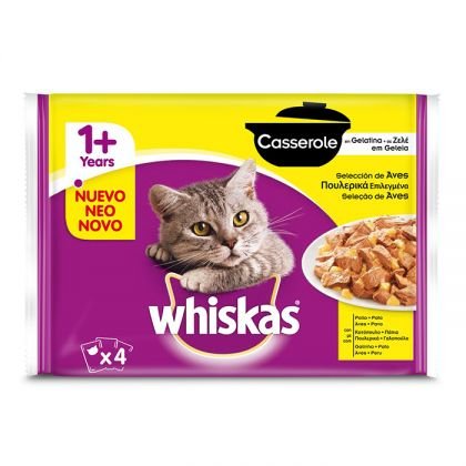 Whiskas Casserole Multipack Σε Ζελέ 4x85g