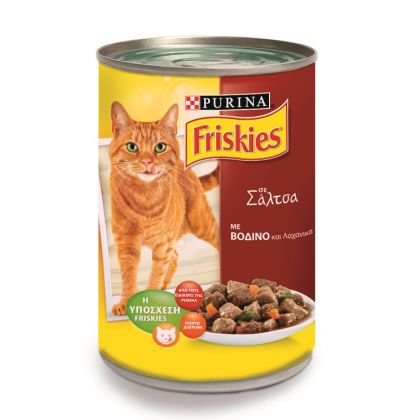 Puruna Friskies Σε Σάλτσα ΜΟΣΧΑΡΙ 400gr