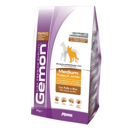 GEMON MEDIUM PUPPY Chicken & Rice