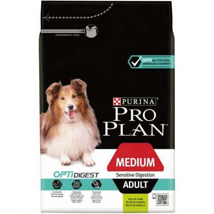 Pro Plan Adult Medium Sensitive Digestion Optidigest Αρνί