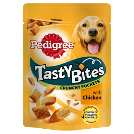 Pedigree Tasty Bites Crunchy Pockets Κοτόπουλο