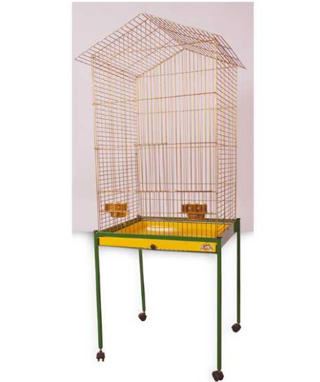 klouvotechniki Νίνο μεσ/ μεγν παπ/λων κλουβί με βάση ιρίδιο 62Χ54Χ173cm