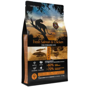 AMBROSIA Sterilized Cat & Kitten Fresh Salmon & Chicken Grain Free