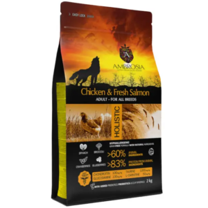AMBROSIA Adult Chicken & Fresh Salmon Grain-Free