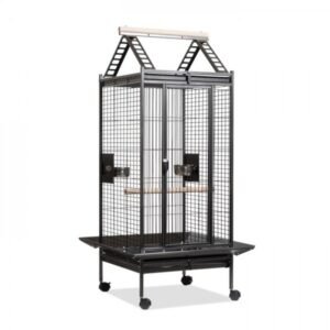 VOLTREGA Κλούβα Παπαγάλου Γκρι 75.3x75.3x150cm