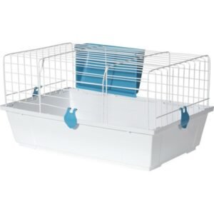 VOLTREGA Κλουβί Κουνελιού Λευκό 80x45x35cm