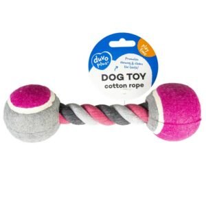DUVO Knotted Cotton Tennis Ball 2X 18cm