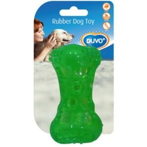 DUVO TPR Bone Squeaky Πράσινο