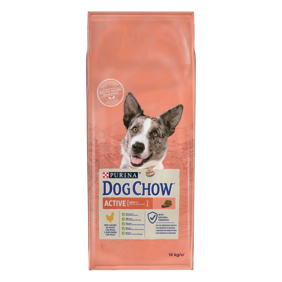 7613034487933_12362214 CHOW ACTIVE Dog Κοτόπουλο 14KG FOP