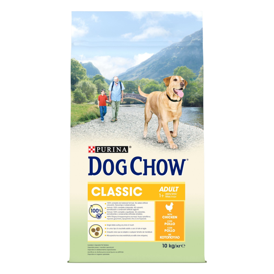 7613036724906_12384485 DOG CHOW CLASSIC Κοτόπουλο 10 kg FOP