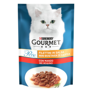 PURINA GOURMET Perle Φιλετάκια με Βοδινό 85gr