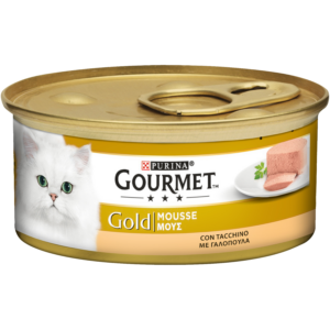 PURINA GOURMET Gold Mousse με Γαλοπούλα 85gr
