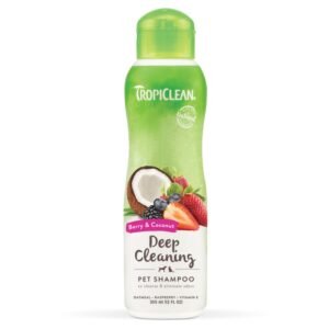 TROPICLEAN Deep Cleaning Shampoo Berry & Coconut