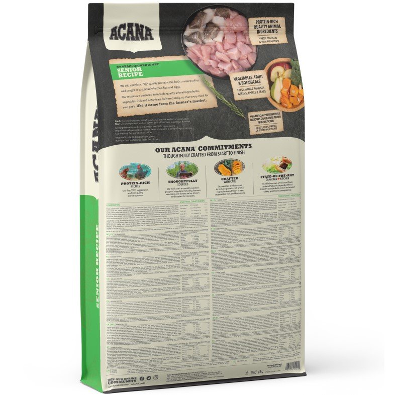 ACANA Dog Senior Back