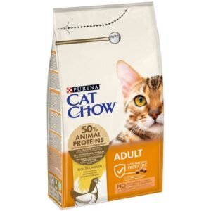 CAT CHOW Adult Κοτόπουλο & Γαλοπούλα