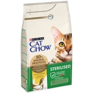CAT CHOW Sterilized με Κοτόπουλο