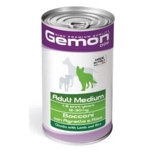 GEMON Adult Medium Mπουκιές Αρνί & Ρύζι