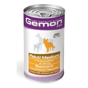 GEMON Adult Medium Mπουκιές Κοτόπουλο & Γαλοπούλα