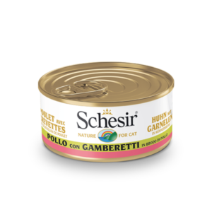 SCHESIR Cat σε Ζωμό με Κοτόπουλο & Γαρίδα