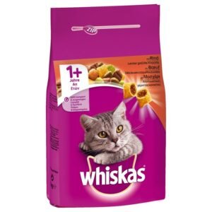 WHISKAS Adult Mοσχάρι
