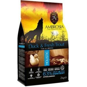 AMBROSIA Adult Fresh Trout & Duck Grain-Free