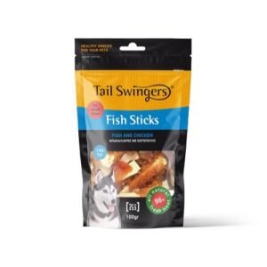 TAIL SWINGERS Fish Sticks με Ψάρι και Κοτόπουλο Small Breed