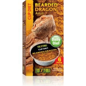 EXO TERRA Cup Diets Adult Bearded Dragon Food