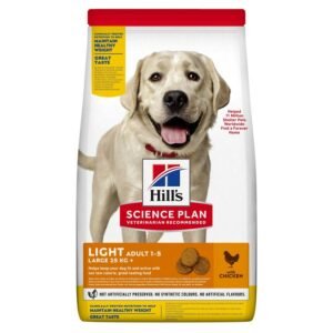HILL'S Science Plan Adult Large Breed Light με Κοτόπουλο