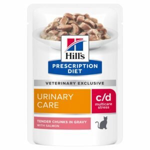 HILL'S Prescription Diet Urinary Care Multicare Stress c/d με Σολομό