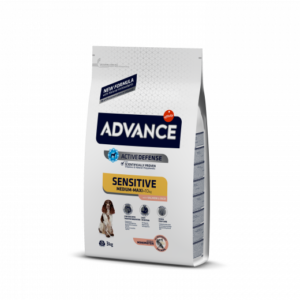 ADVANCE Sensitive Medium-Maxi Salmon & Rice
