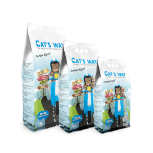 CAT'S WAY Άμμος Μπετονίτη με Ενεργό Άνθρακα