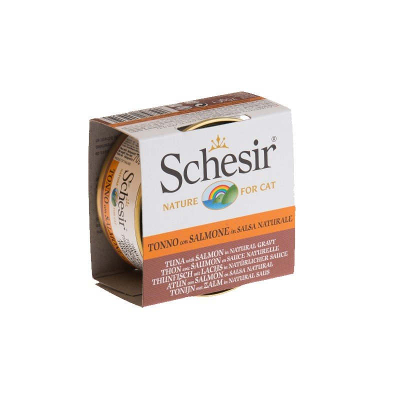 Schesir 70gTuna Salmon nat sauce