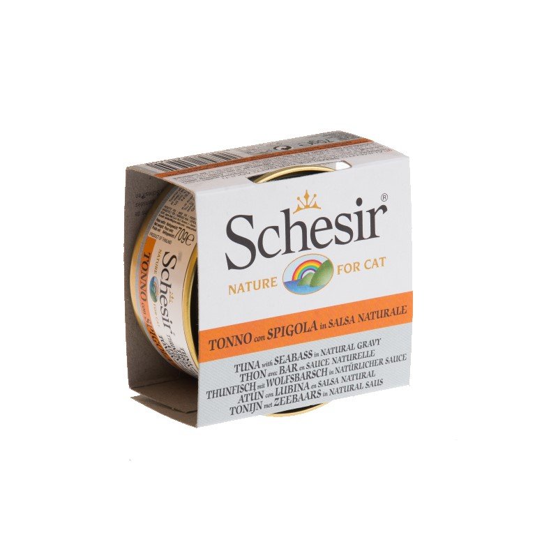 Schesir 70gTuna Seabass nat sauce