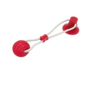 Παιχνίδι Σκύλου με Βεντούζα Κόκκινο