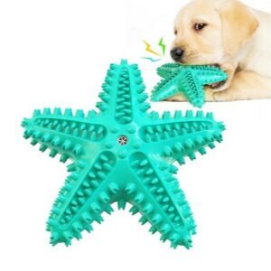 PET INTEREST Squeaker Starfish Dog Toothbrush