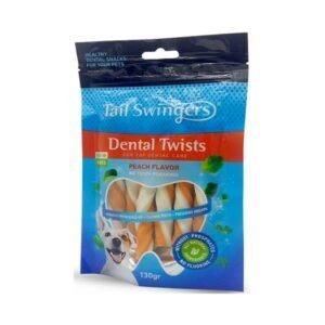 PET INTEREST Dental Twists Peach