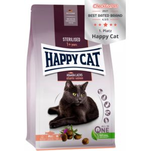 HAPPY CAT Sterilised Adult Atlantic Salmon