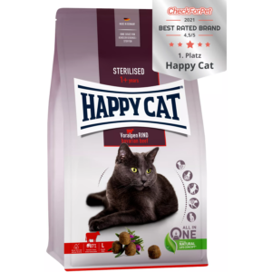 HAPPY CAT Sterilised Adult Bavarian Beef