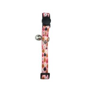 PET INTEREST Cat Collar Fish Flock Ροζ