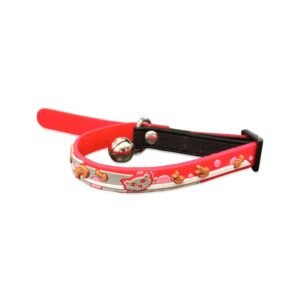 PET INTEREST Happy Cat Collar Κόκκινο