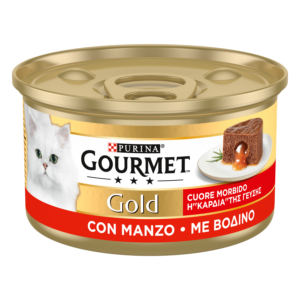 PURINA GOURMET Η "Καρδιά" της Γεύσης με Βοδινό 85gr