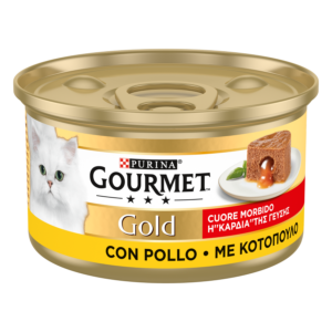 PURINA GOURMET Η "Καρδιά" της Γεύσης με Κοτόπουλο 85gr