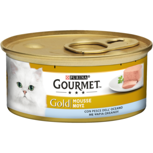PURINA GOURMET Gold Mousse με Ψάρια Ωκεανού 85gr