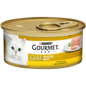 PURINA GOURMET Gold Mousse με Κοτόπουλο 85gr