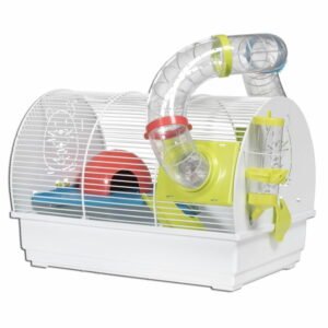 VOLTREGA Hamster Cage Crow With Tunnel Medium