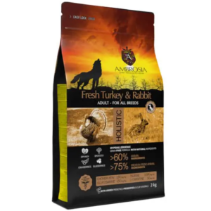 AMBROSIA Adult Fresh Turkey & Rabbit Grain-Free