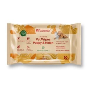 PET INTEREST Biodegradable Pet Wipes Puppy & Kitten