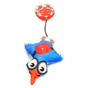 PET INTEREST Big Mouth Bird Silver Vine Pattern 3